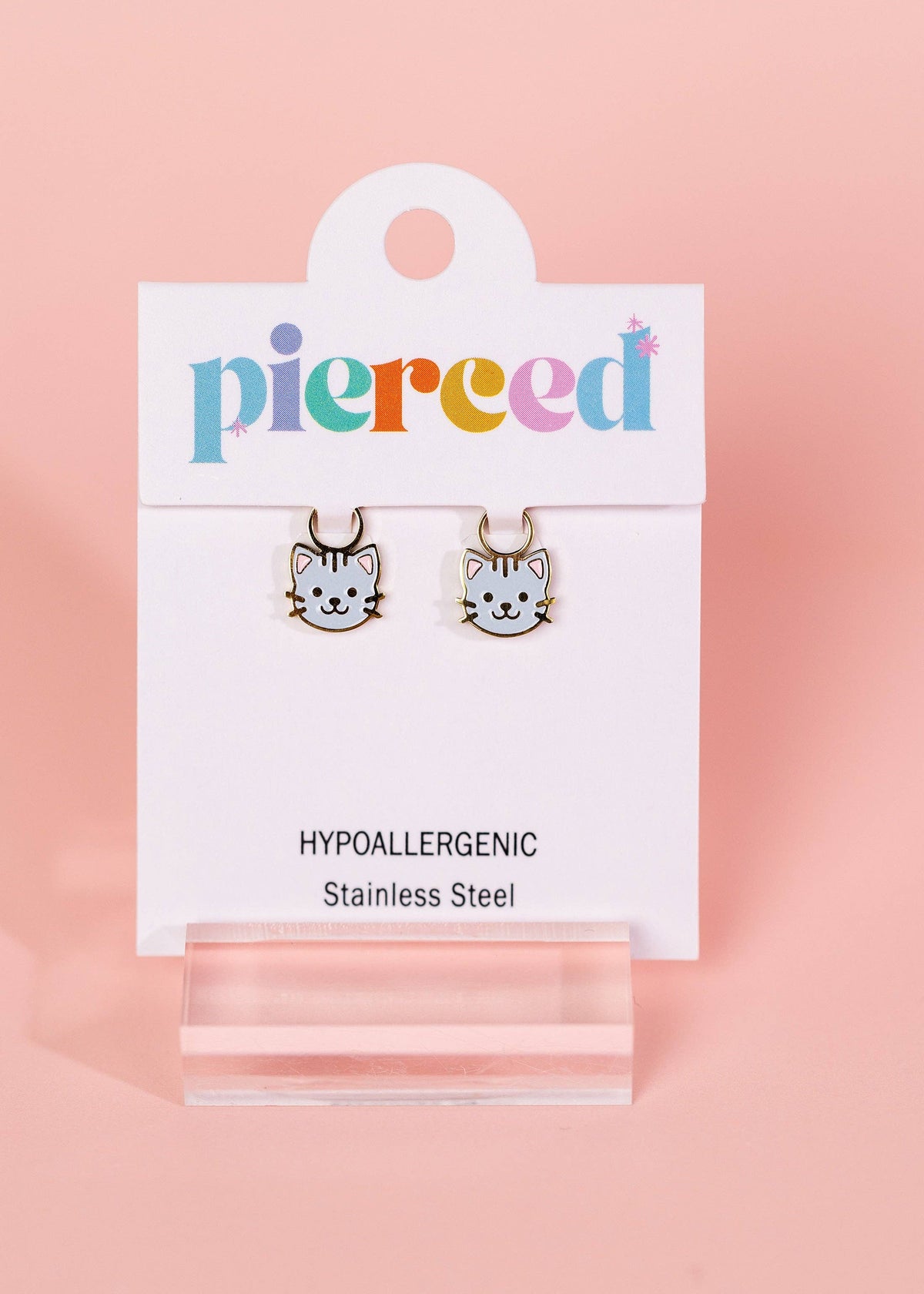 Gray Cat Charms