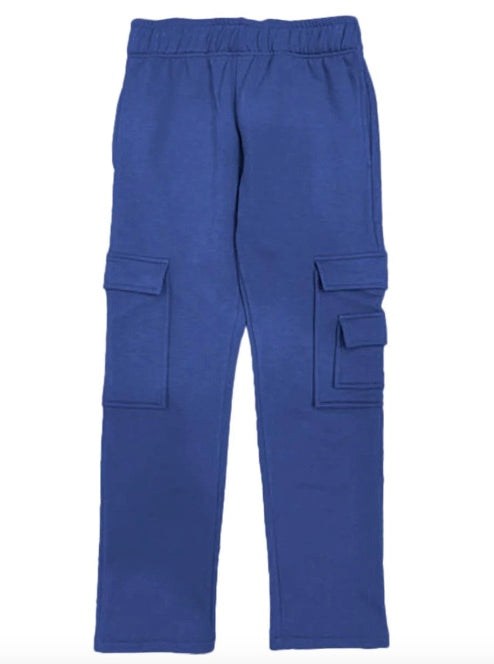 Suzette Kids Brushed Soft Cloud Cargo Pant and Crew Neck Set - Suzette Collection