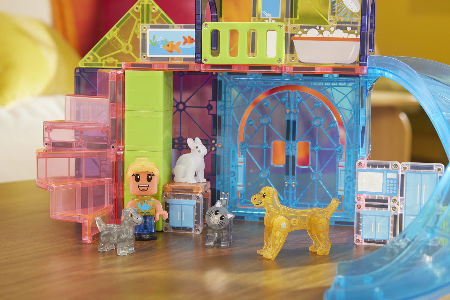 Pet Playhouse™ 50 Piece Set - magnatiles