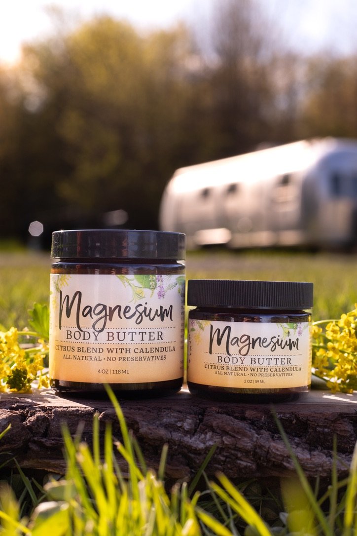 Magnesium Body Butter with Calendula 2oz - Bohemian Mama