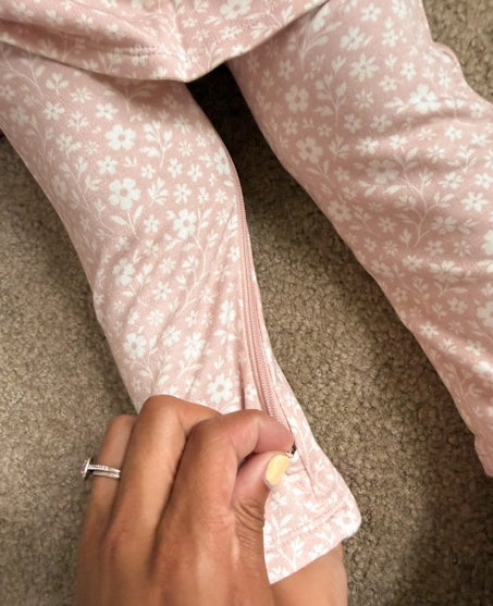 Fleece Two Piece Ruffled Sweatsuit - Grace
