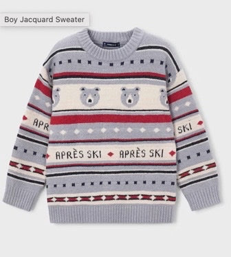 Boy Jacquard Sweater