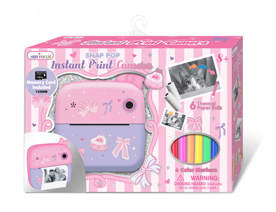 Instant Print Camera - Hot Focus
