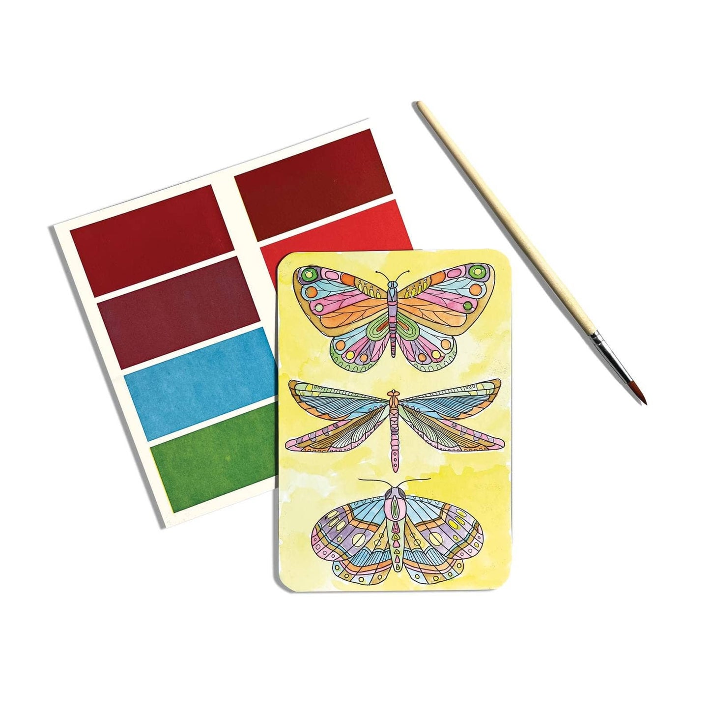 Scenic Hues: D.I.Y. Watercolor Art Kit - Forest Adventure (1