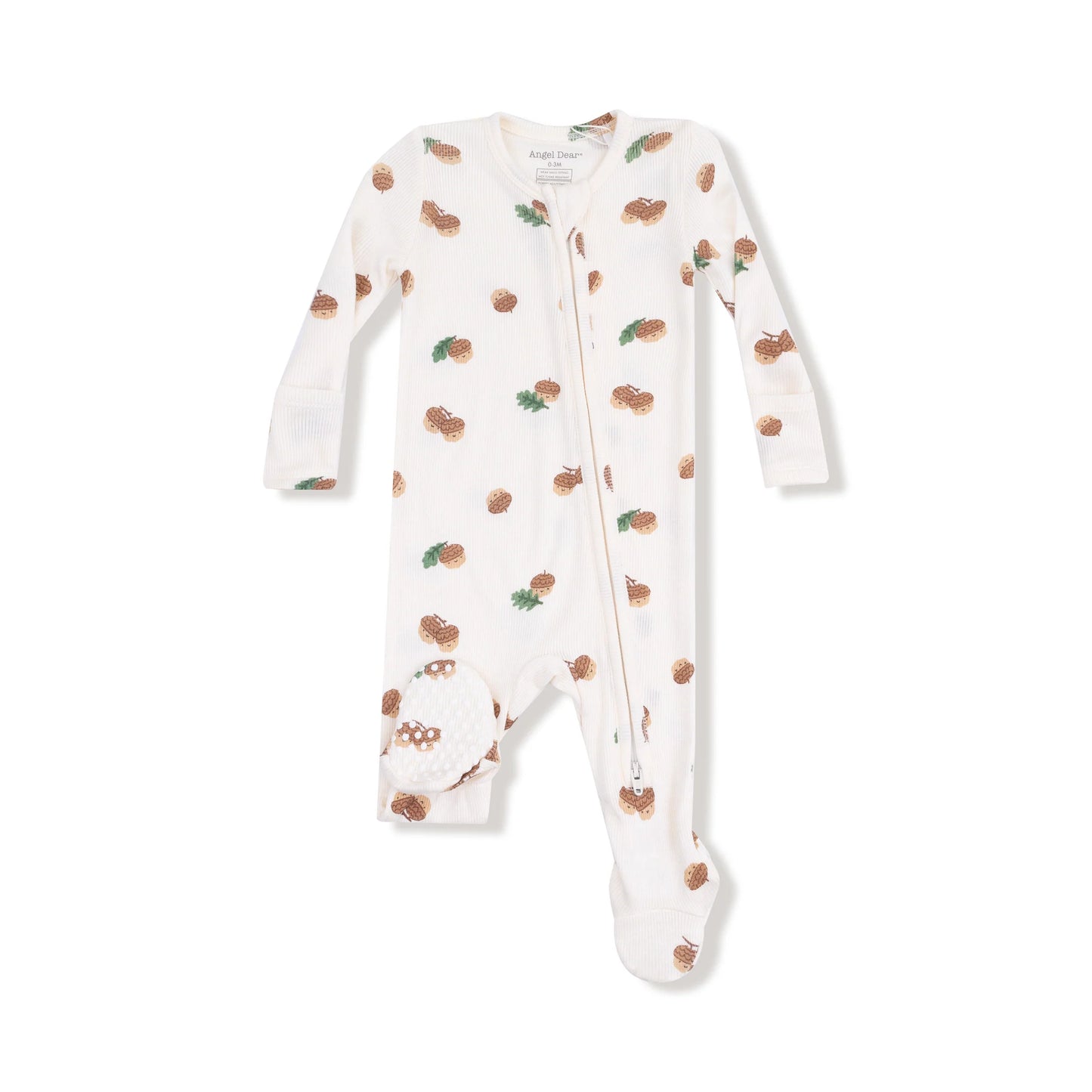 Tiny Acorns 2 Way Zipper Footie
