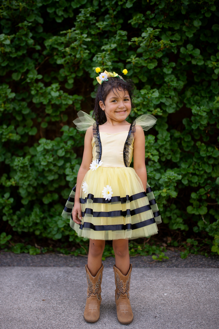 Great Pretenders Bumble Bee Dress and Headband Baby Sweet