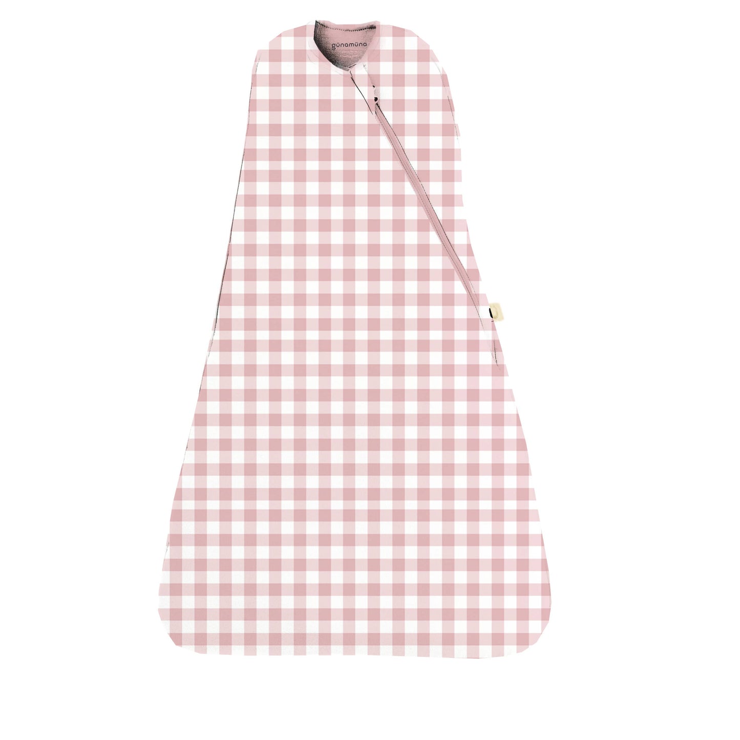 SS26 SWADDLE : Pink Gingham / 1.0 - gunamuna