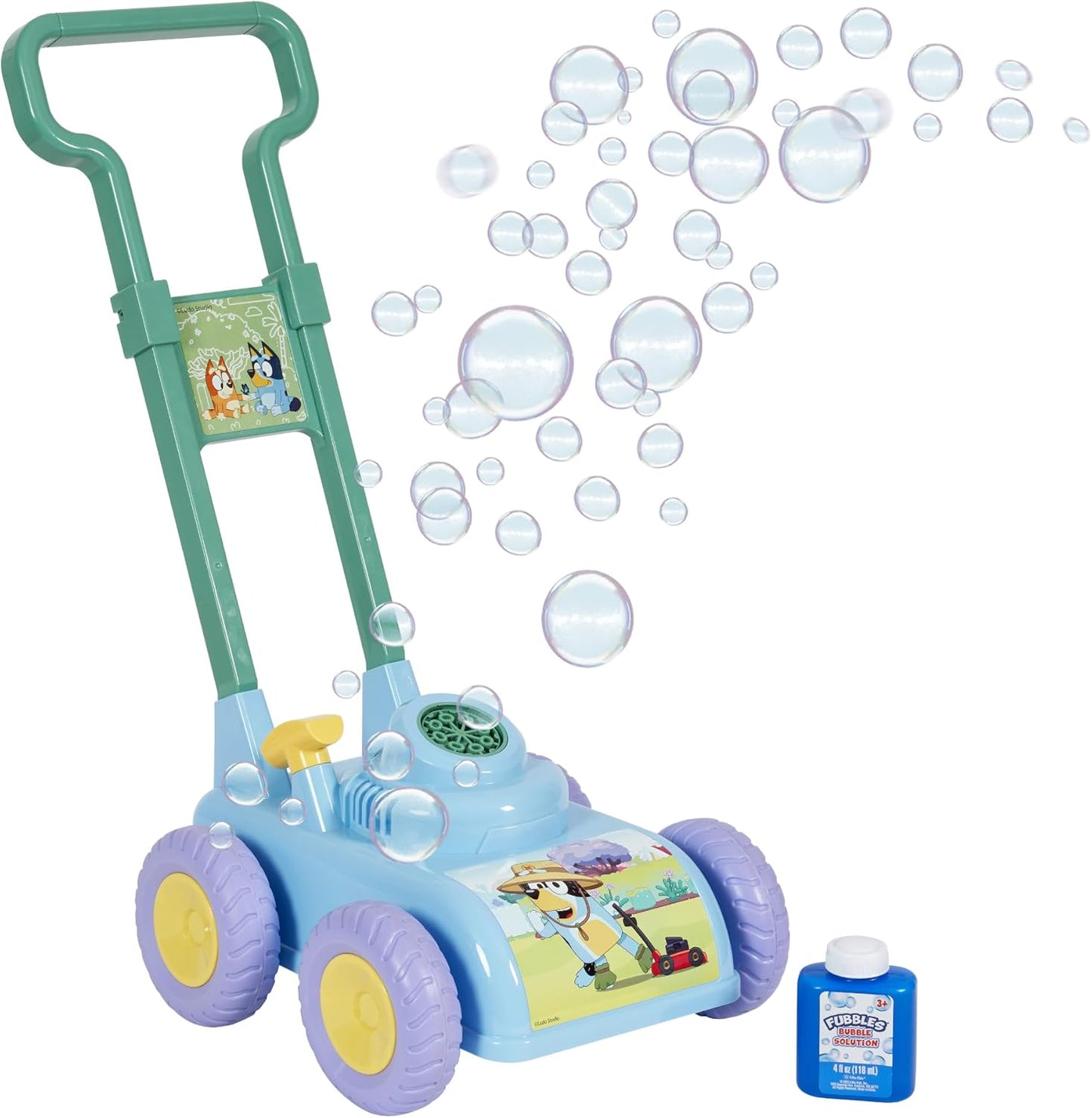 BLUEY Bubble Lawn Mower