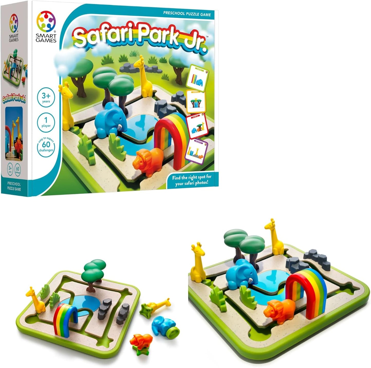 SmartGames Safari Park Jr. Preschool Puzzle Game