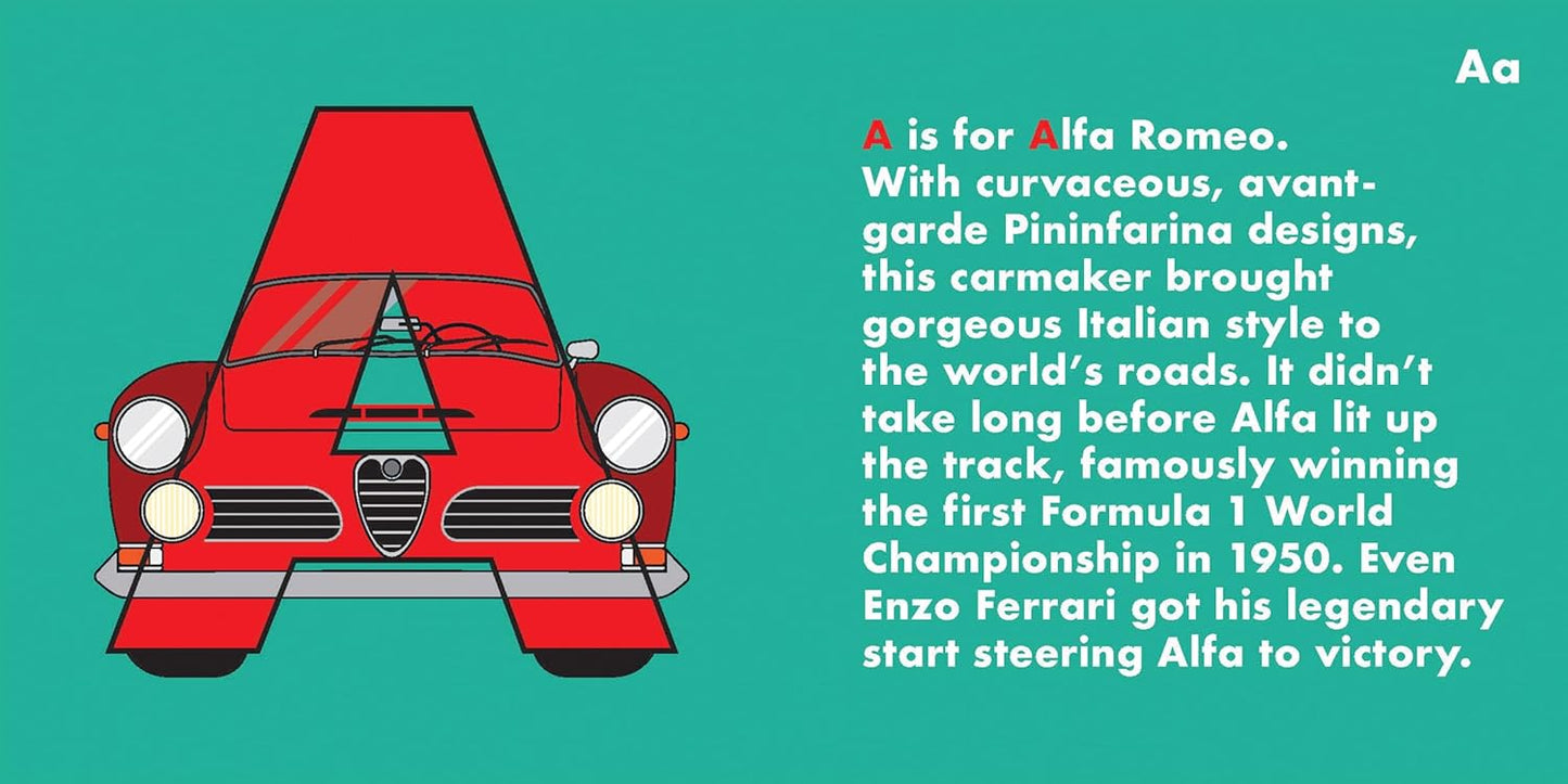 Car Legends Alphabet