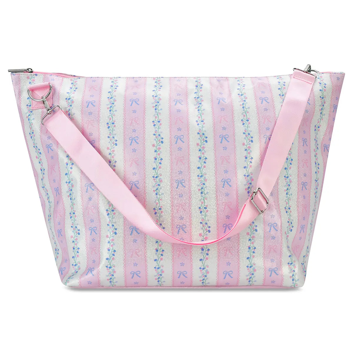 Floral Stripes Weekender