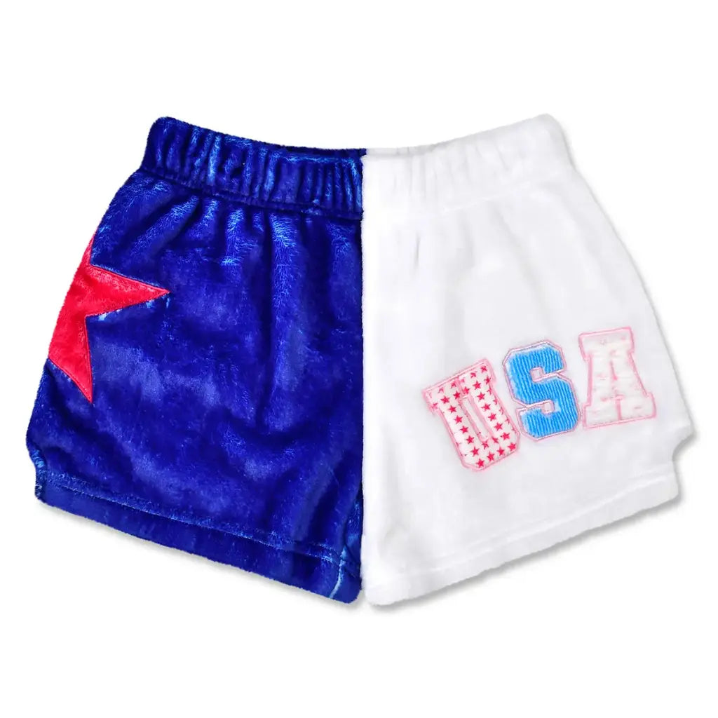 Theme USA Party Plush Shorts - Iscream