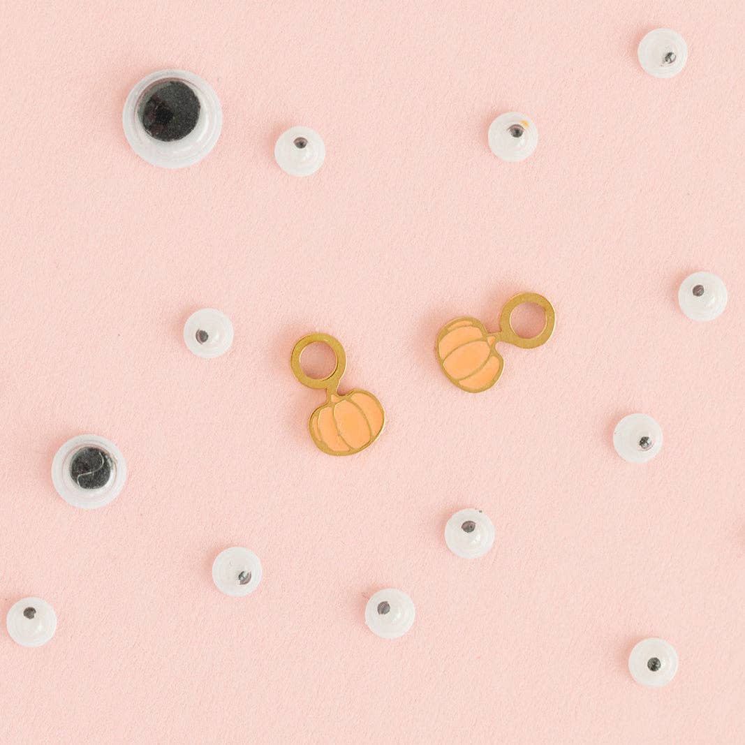 Pumpkin Charm: Pair - Pip Pop Post