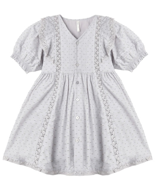 LANA DRESS DUSTY BLUE