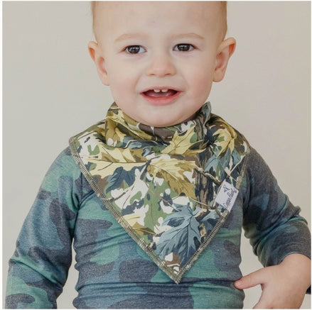 Hunter Baby Bandana Bibs - Copper Pearl