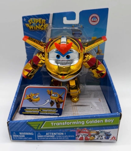 Transforming Golden Boy Airplane