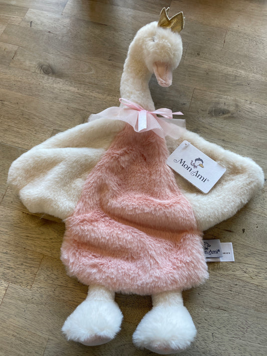 Swan Security Lovey Blankie - Mon Ami