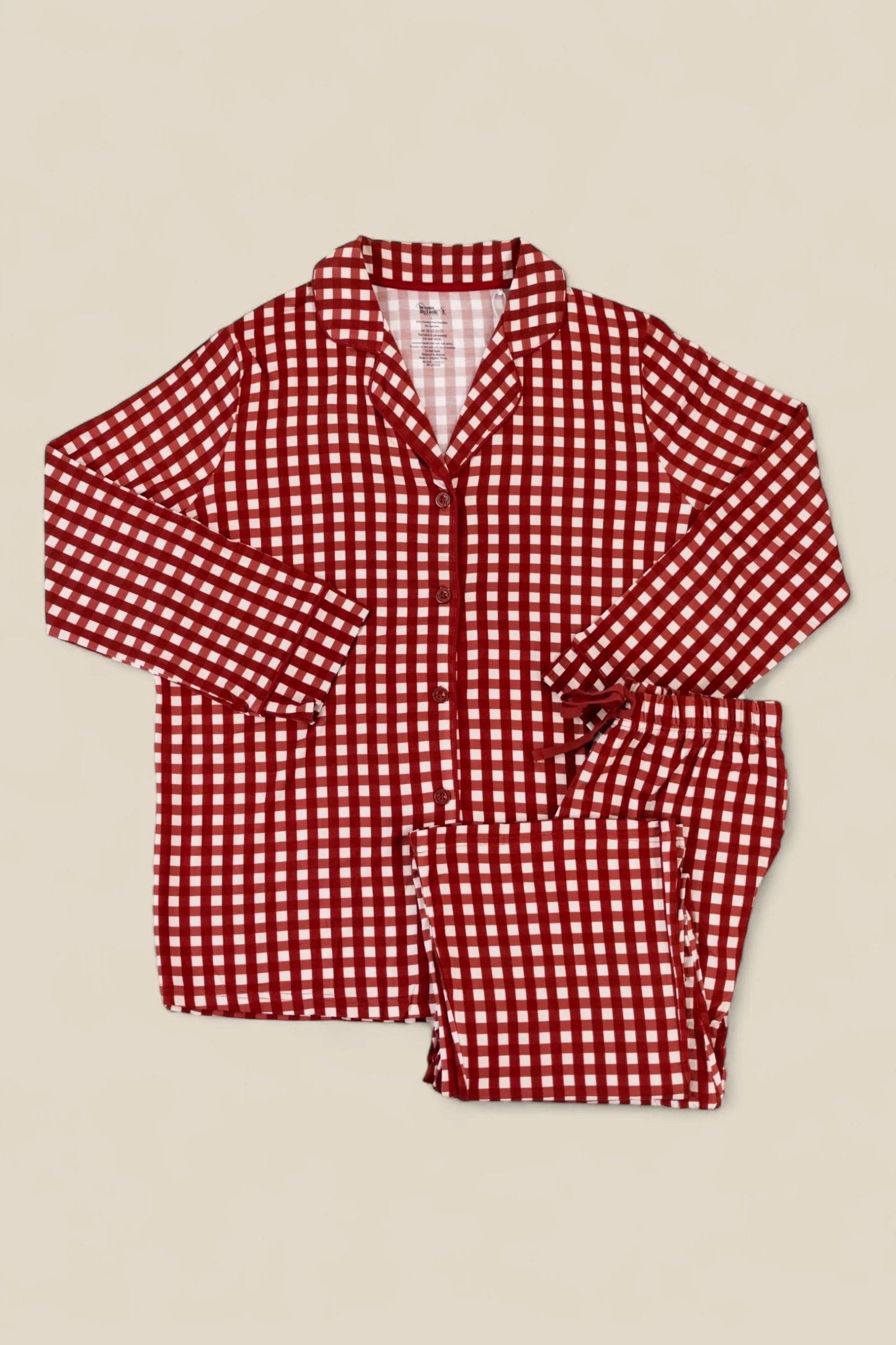 Peppermint Plaid Women's Dream Flare Set