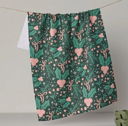 Sugarplum Florals Tea Towel