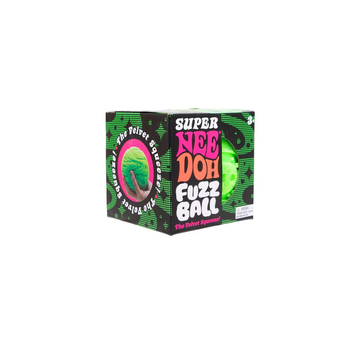 Schylling Super Fuzz Ball NeeDoh Squishy Fidget Toy Multicolor - schylling