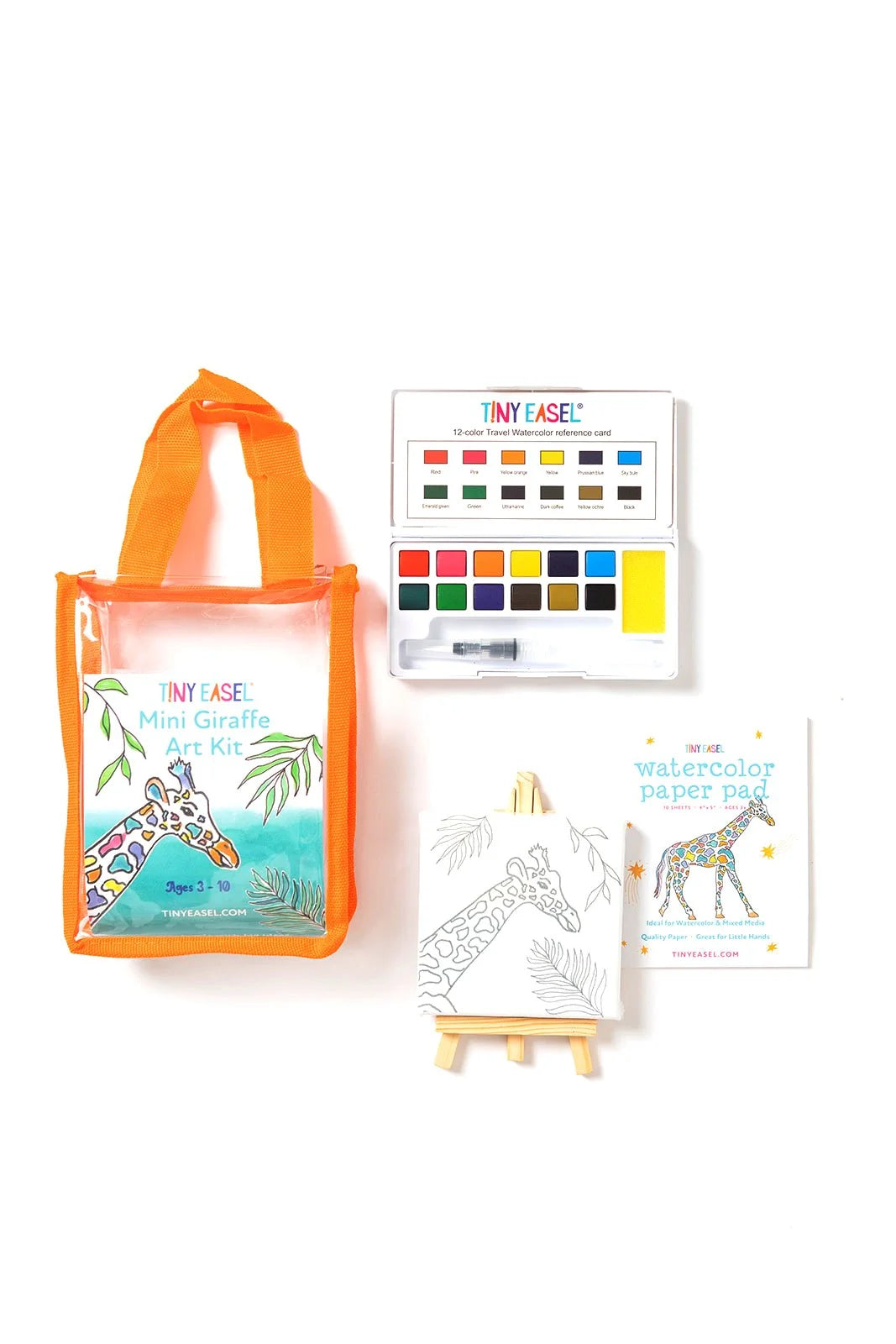 Mini Art Kits Giraffe - Tiny Easel