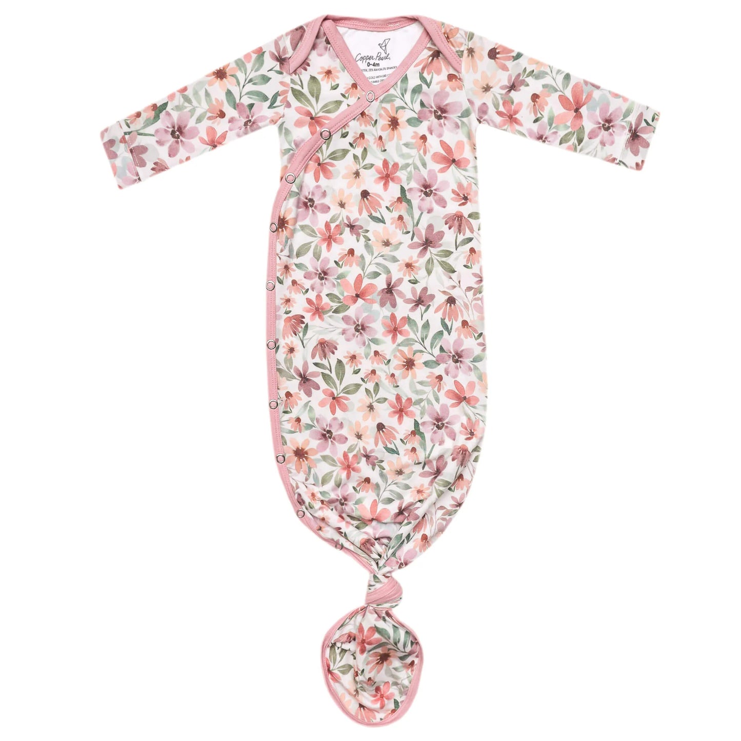 Natalie Newborn Knotted Gown