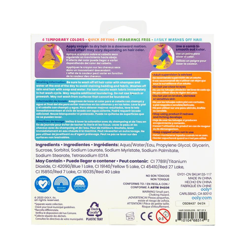 Hair Doodlers Hair Crayons - Baby Sweet Pea's Boutique