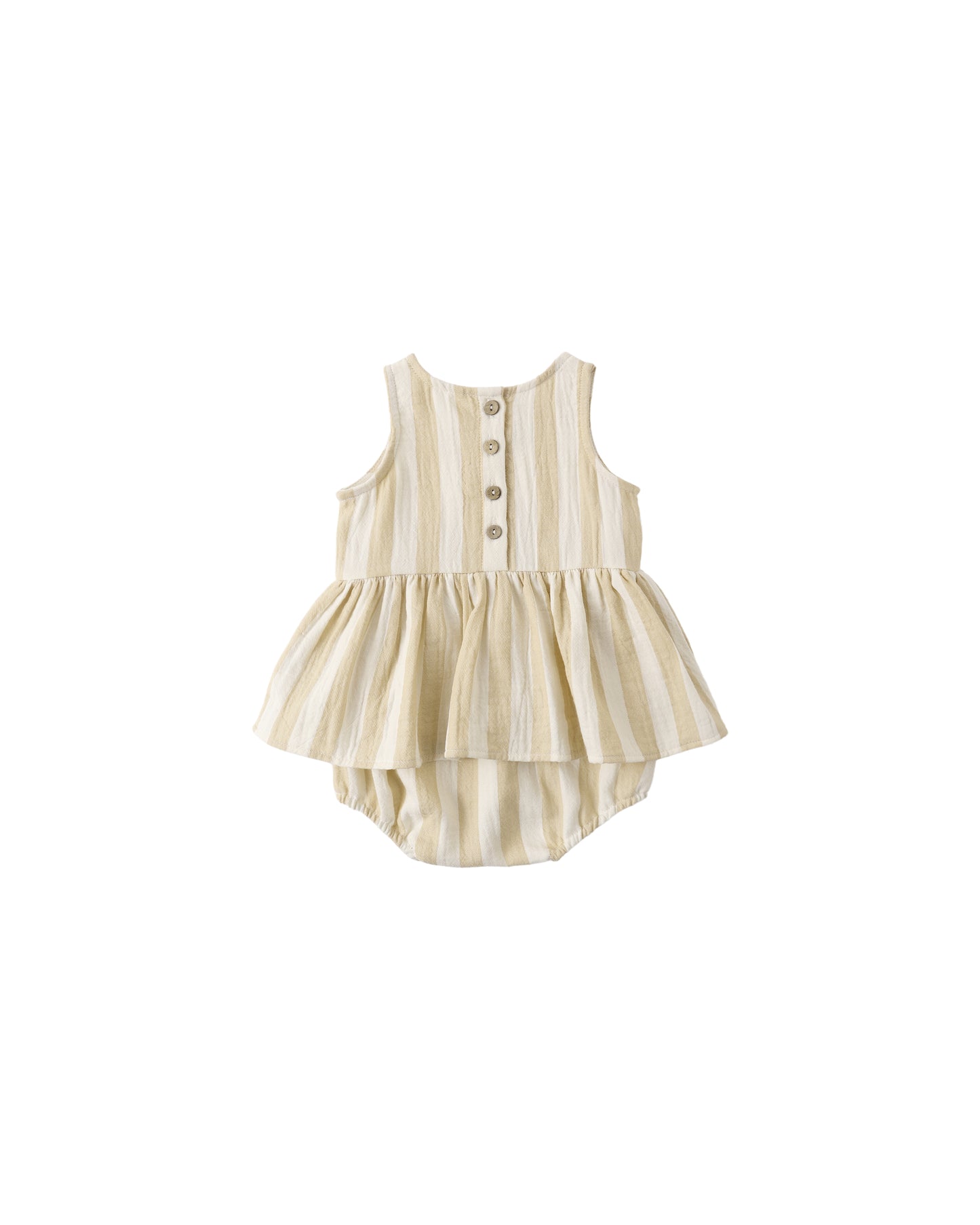 Skirted Tank Romper || Summer Stripe - Quincy Mae