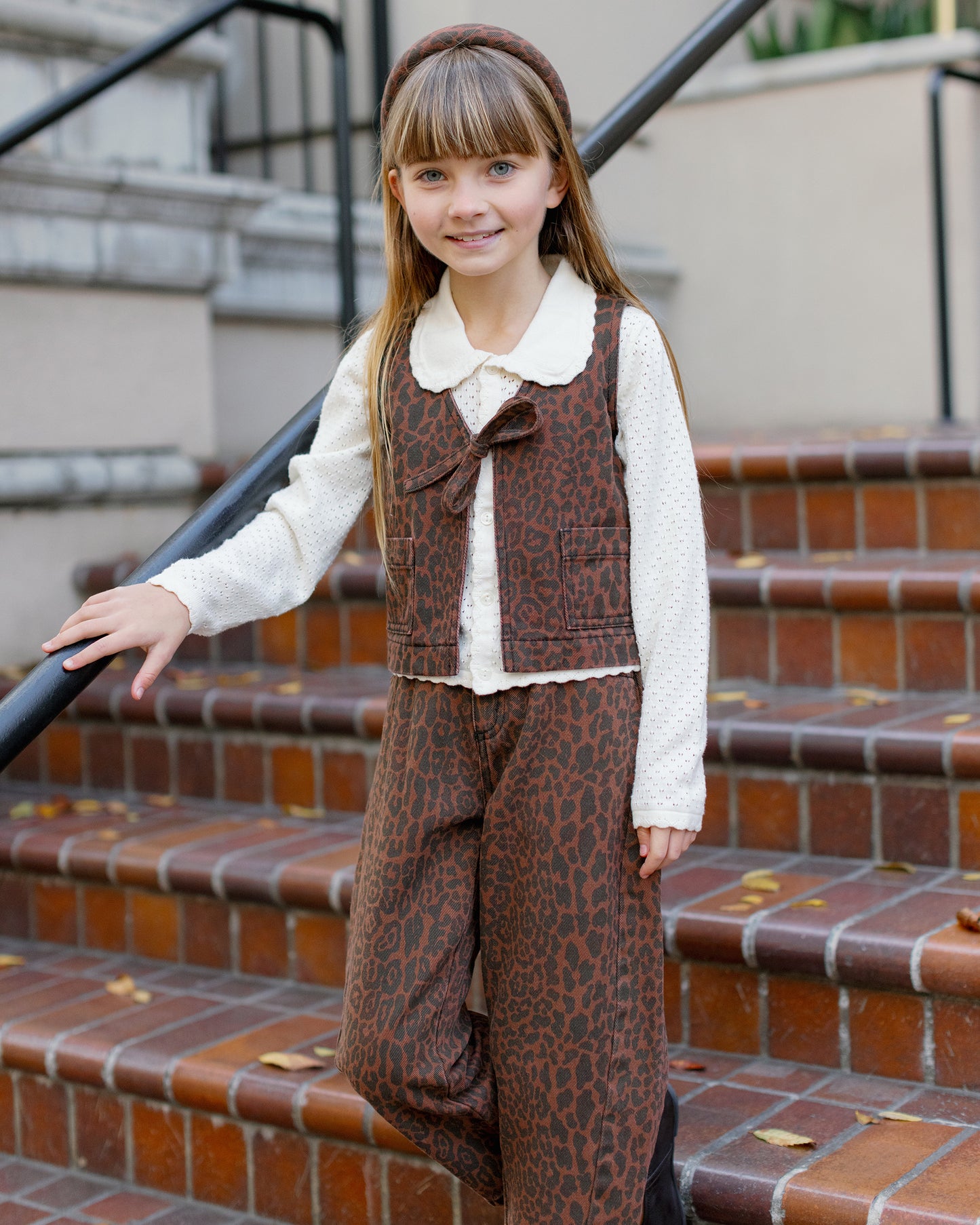 Utility Vest || Leopard - Rylee and Cru