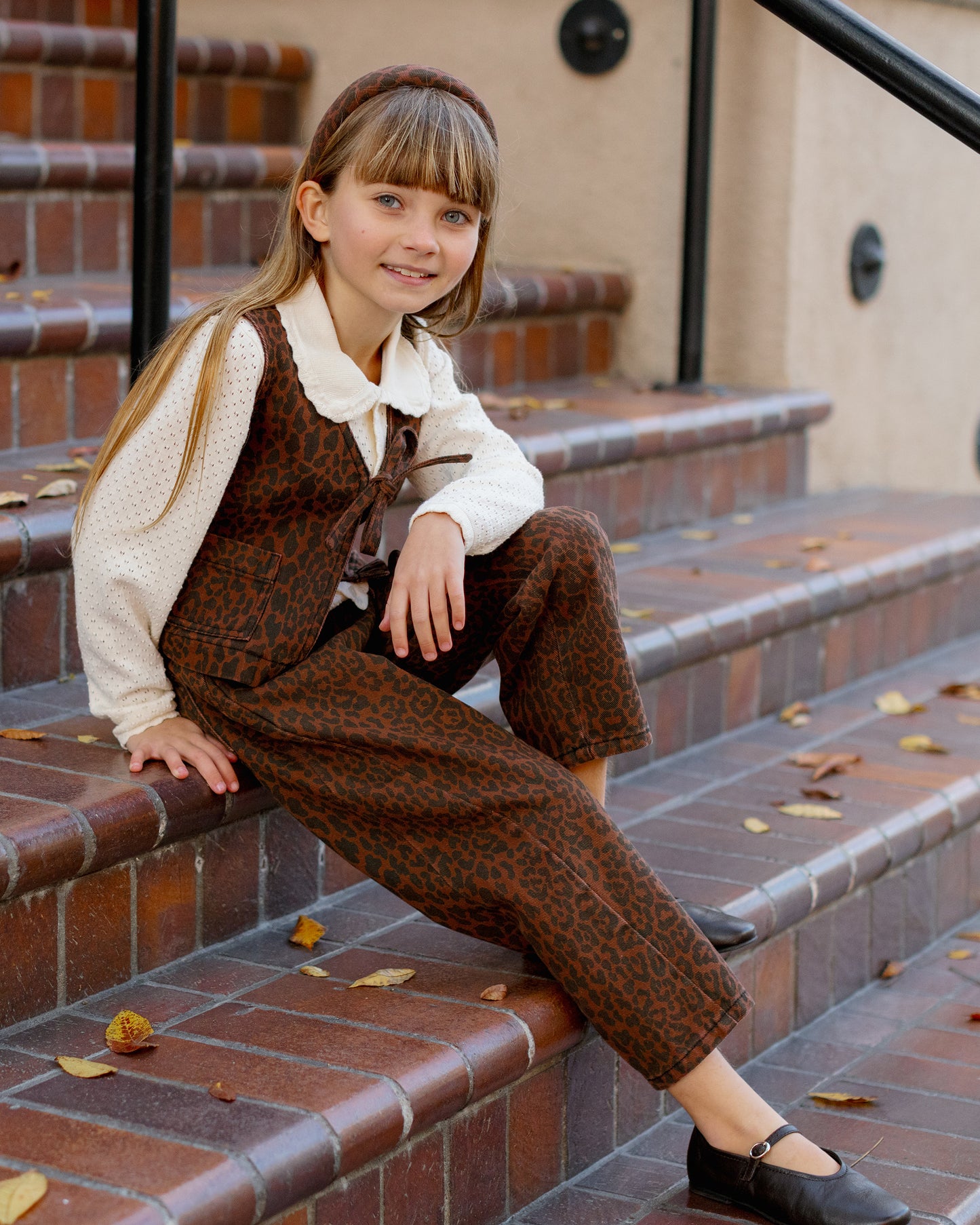 Barrel Pant || Leopard - Rylee and Cru