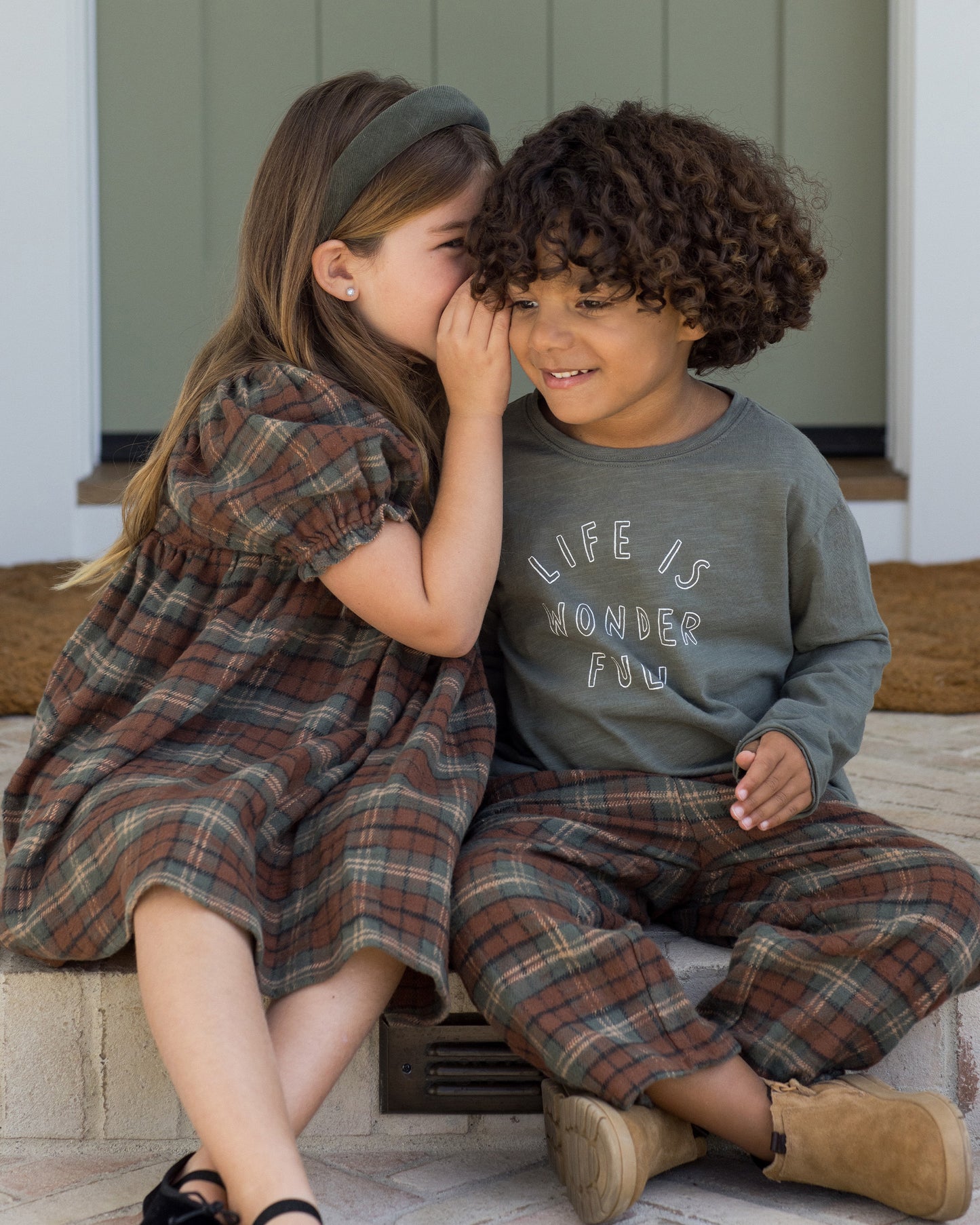 Jolene Dress || Holiday Plaid