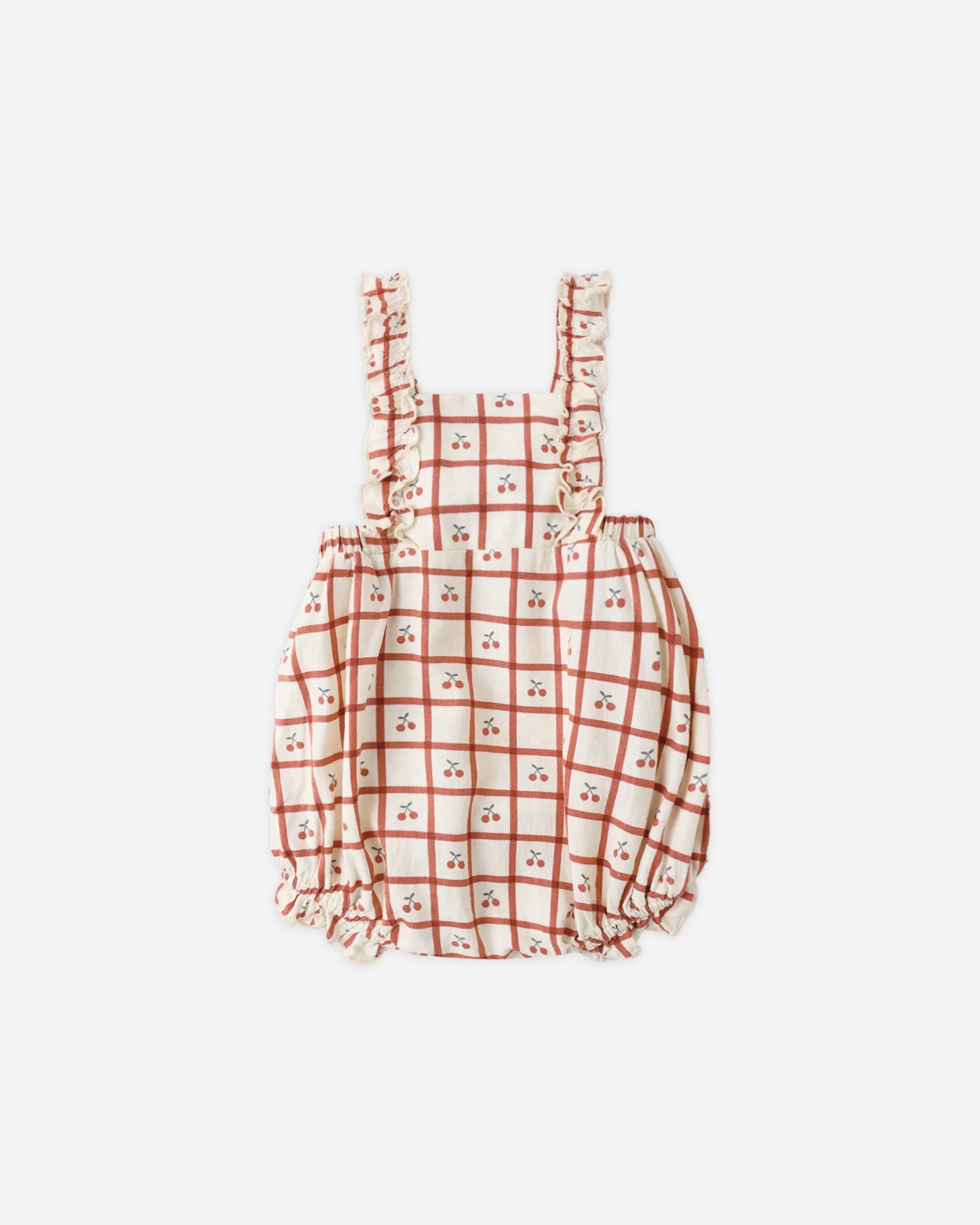 Chiara Romper Cherry Check