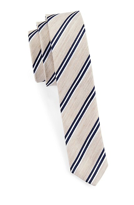 Grey Stripe Tie - Appaman