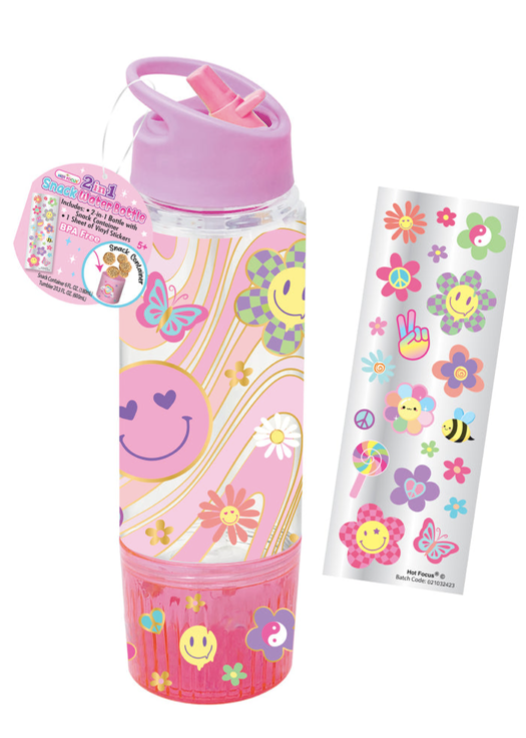 Hot Focus Crystal Cool Cup With Straw Topper, Groovy - Role Play & Dress Up