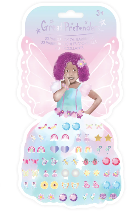 Butterfly Fairy Azaria Sticker Earrings - Great Pretenders