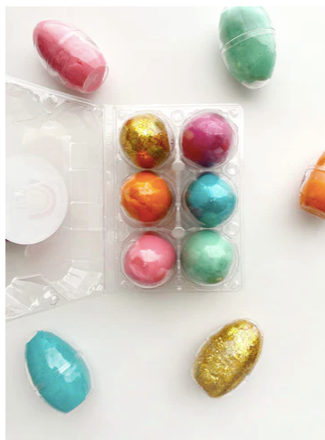 Sensory Dough - Classic Easter Egg Filled (Scented)