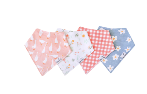Goosie Baby Bandana Bibs - Copper Pearl