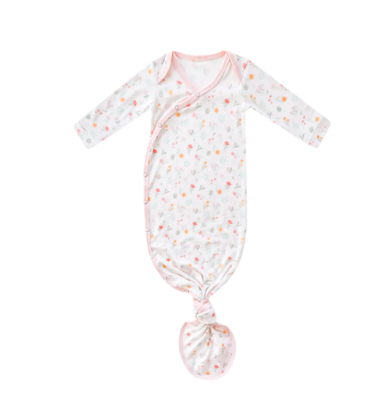 Mabel Knotted Gown - Baby Sweet Pea's Boutique