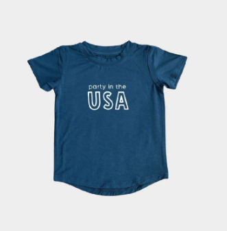 Party In The USA Tee - Baby Sweet Pea's Boutique