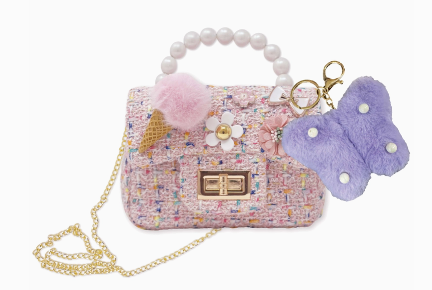 Tiny Mini Crossbody, Rainbow - Hot Focus