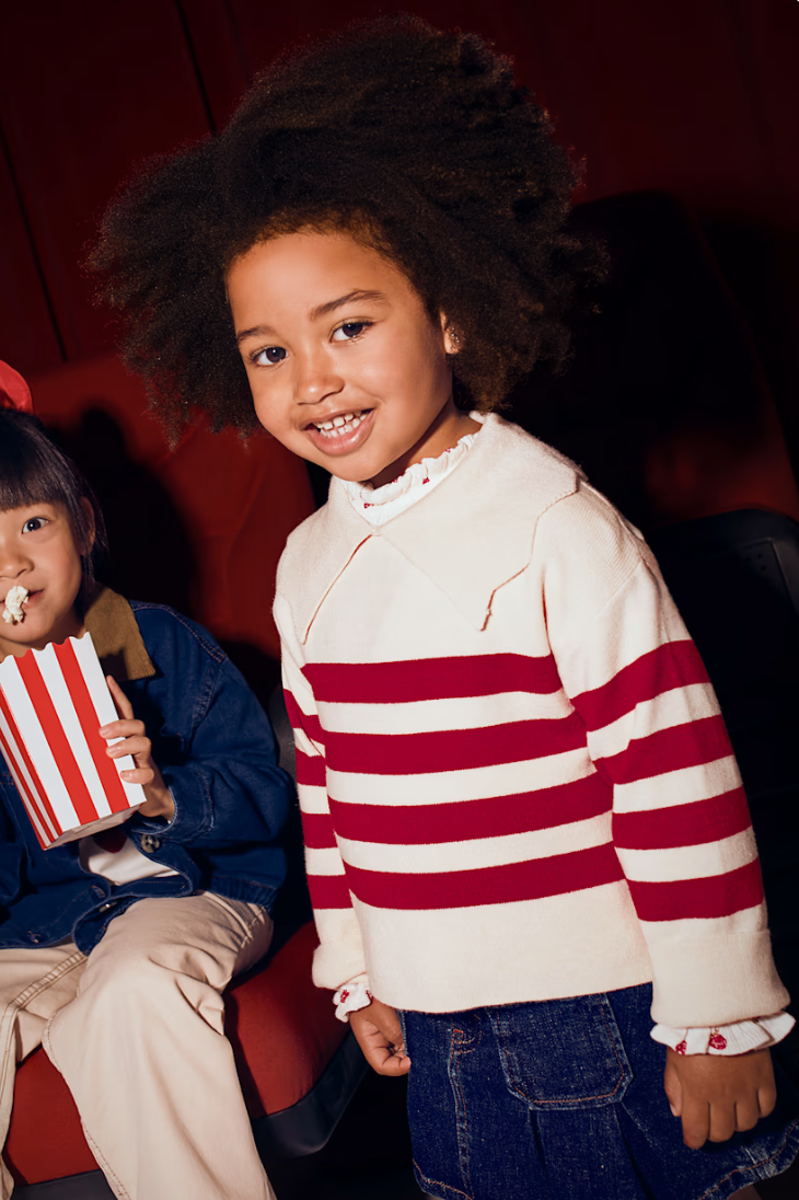 Girl Striped Knit Sweater - Mayoral