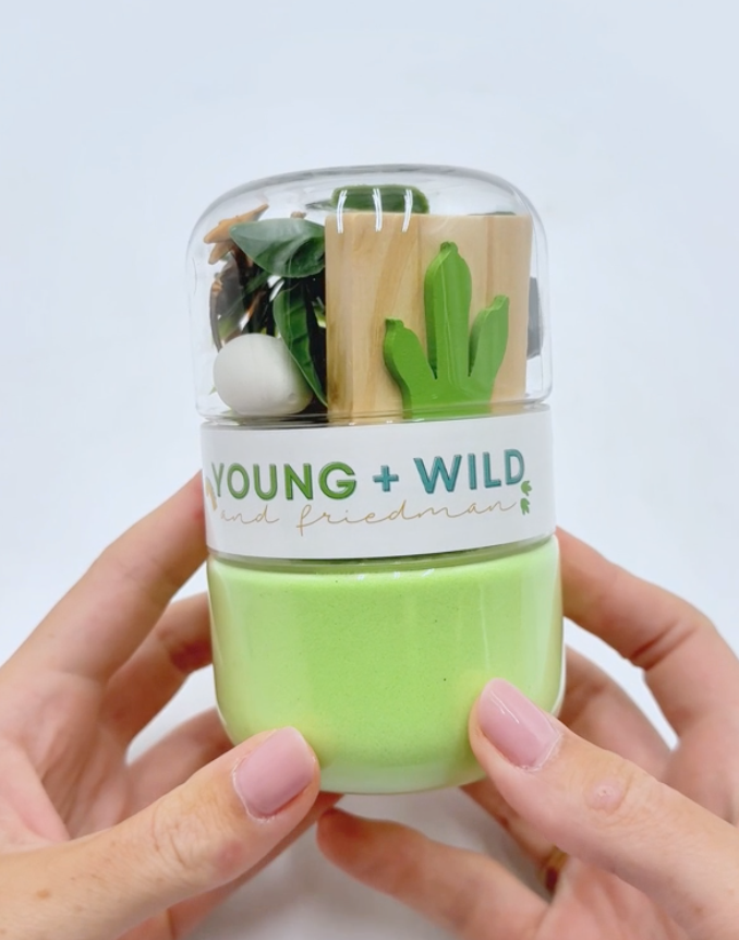 Dinosaur Grab & Go Sand Jar - Baby Sweet Pea's Boutique