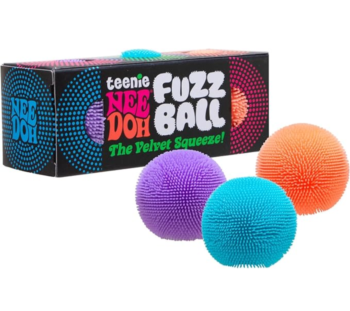 Needoh Teenie Fuzz Ball The Velvet Squeeze - Baby Sweet Pea's Boutique