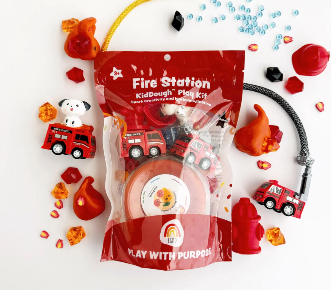 Fire Station KidDough Play Kit