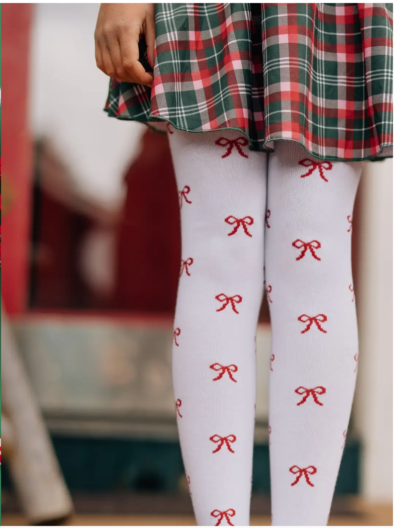 Bow Knit Tights