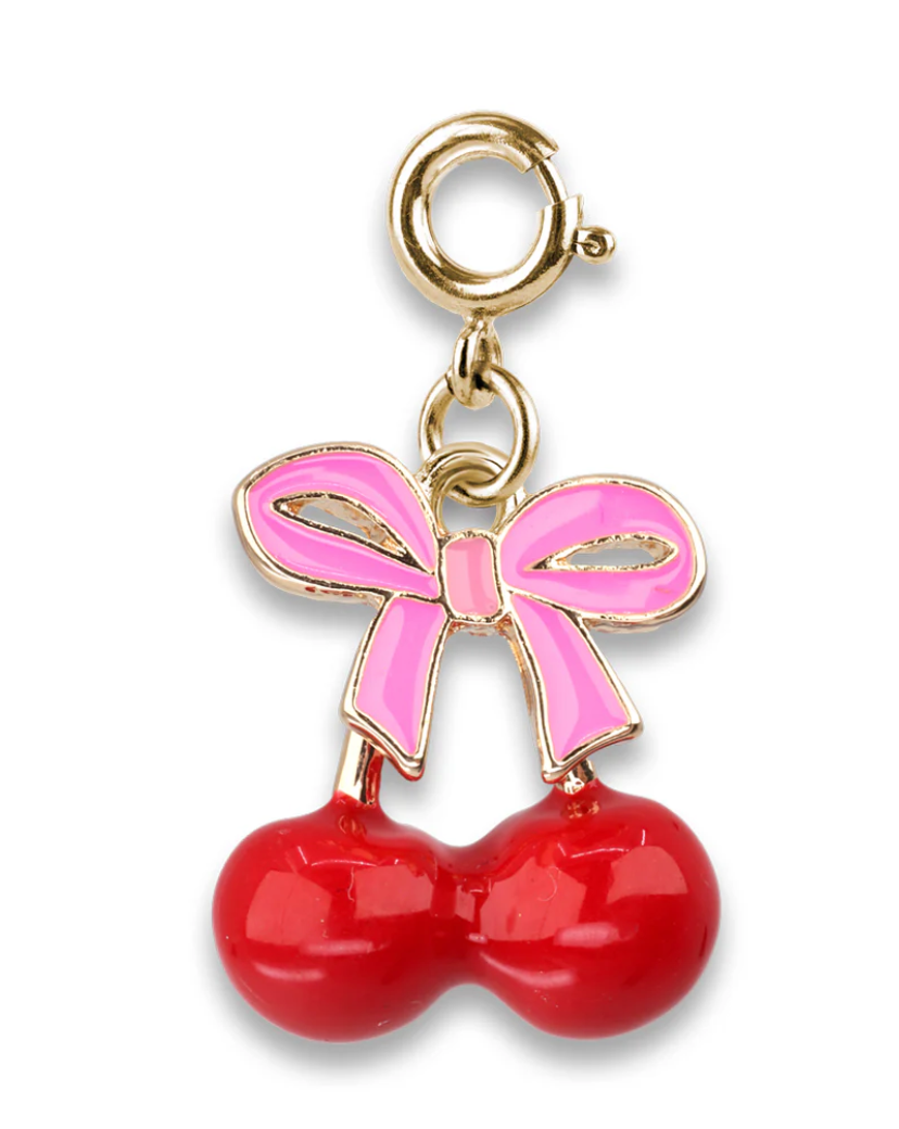 Gold Cherries Charm - Charm Its