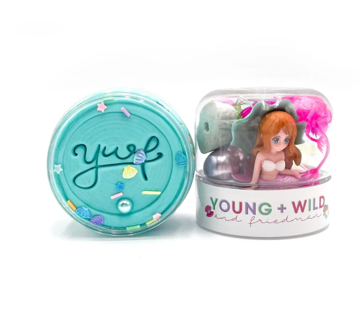 Mermaid Grab & Go Dough Jar - Young+Wild&Friedman