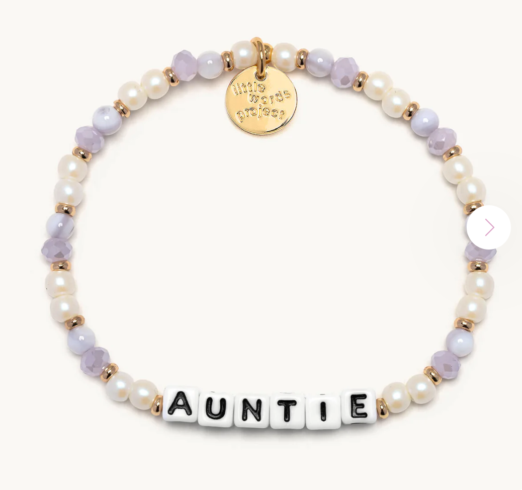 Auntie Bracelet - Little Words Project