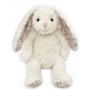 Faith Cream Floral Bunny Plush Toy - Mon Ami