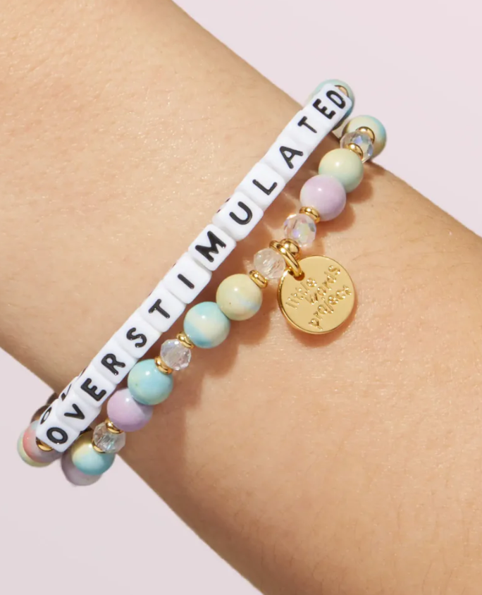 Overstimulated Bracelet - Little Words Project